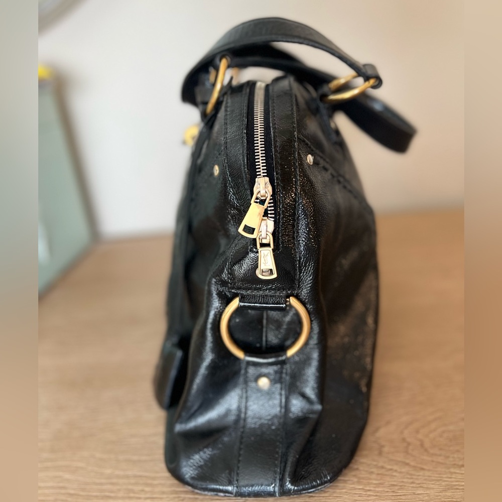 Yves Saint Laurent Medium Patent Muse Shoulder Bag (Used) - Picture 3 of 9